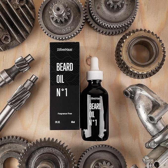 ZilberHaar Beard Grooming Pro Bundle - Regular Brush + 2oz Beard Oil + Sandalwood Beard Comb